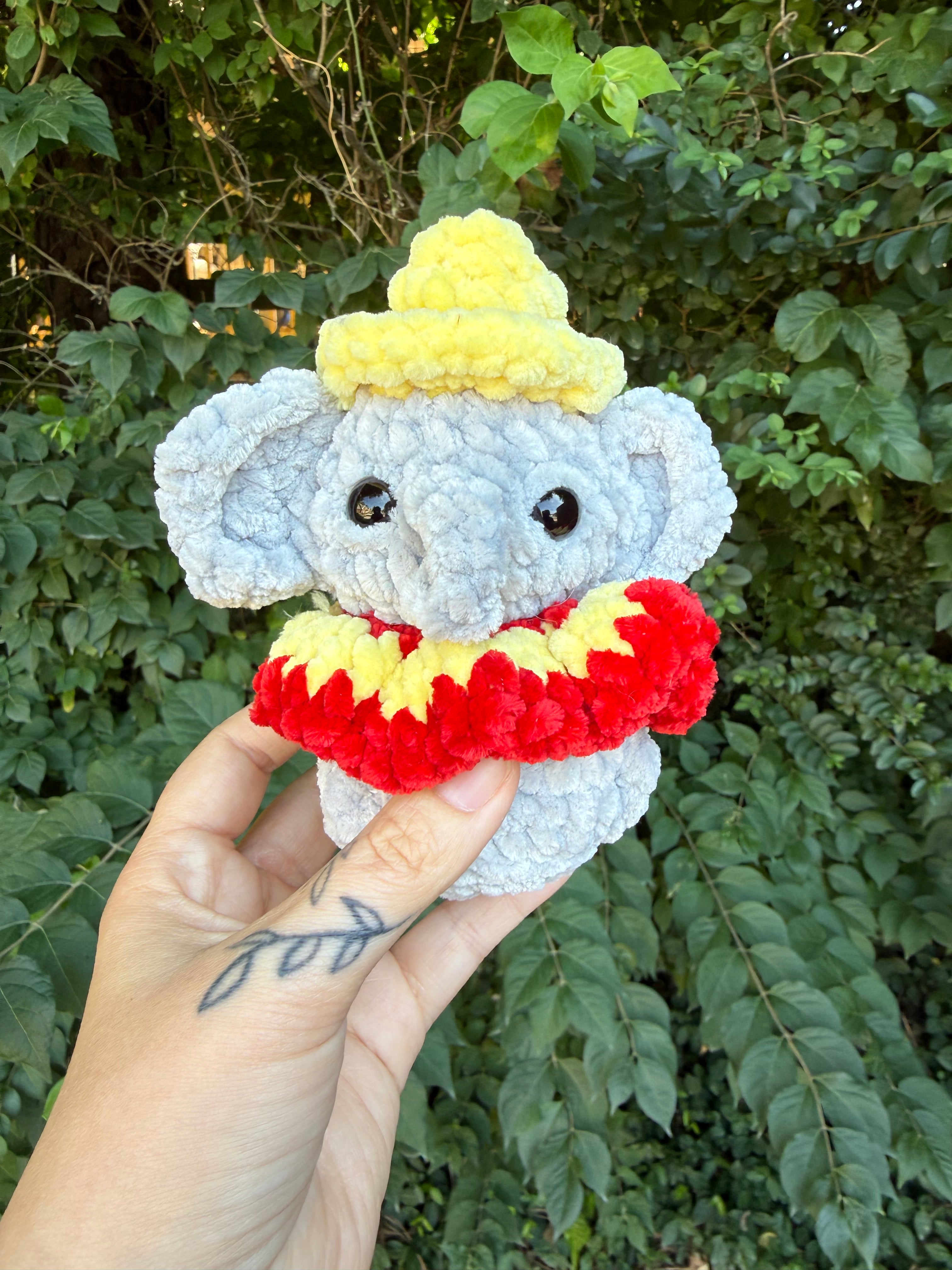 Sweet circus elephant