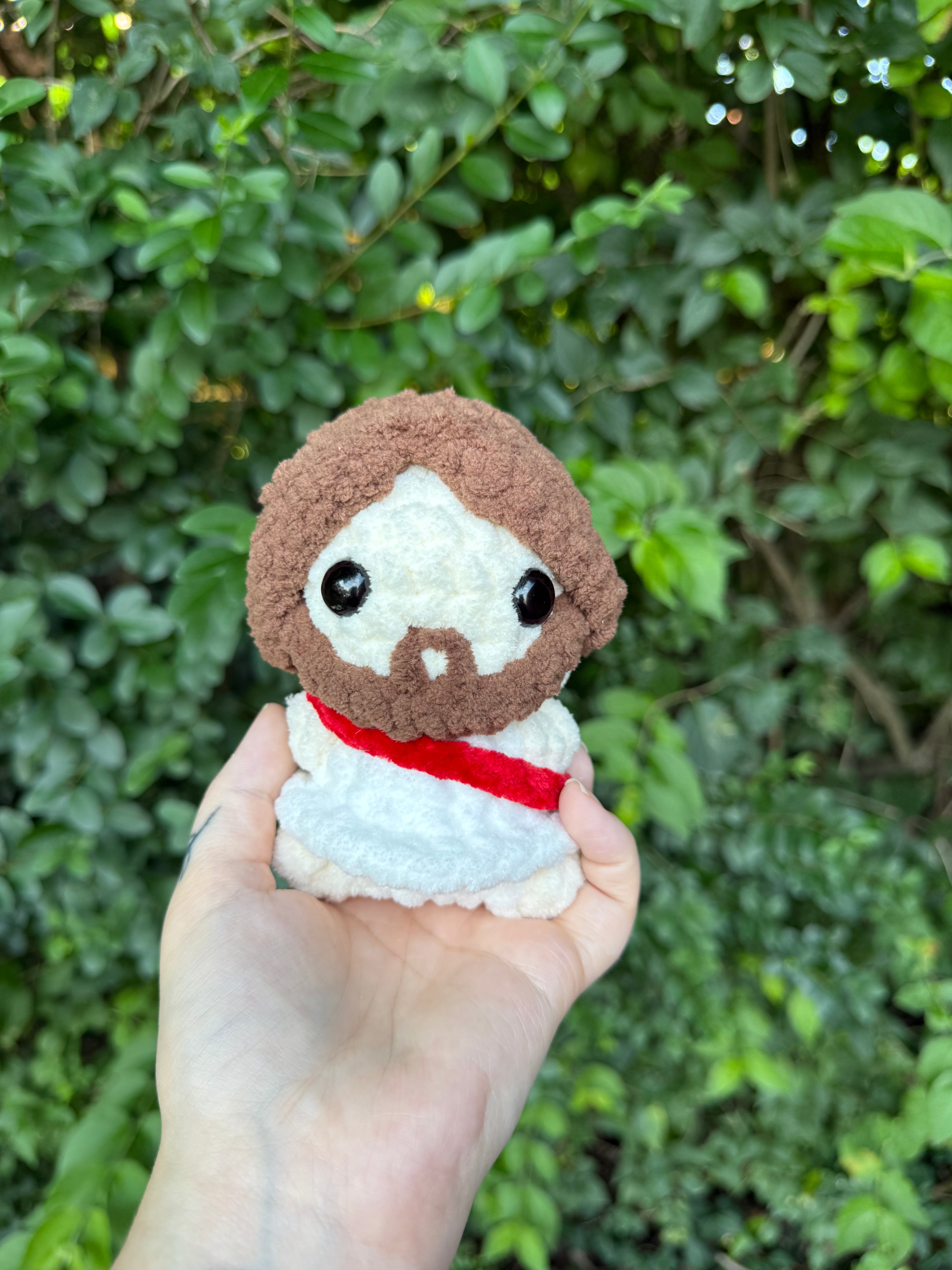 Mini Crocheted Jesus ✝️